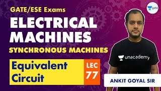 Electrical Machines | Lec 77 | Equivalent Circuit (Synchronous Machines) | GATE/ESE Electrical Engg
