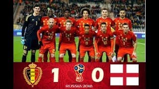 Bélgica 1 X 0 Inglaterra melhores Momentos e GOL (720p) HD