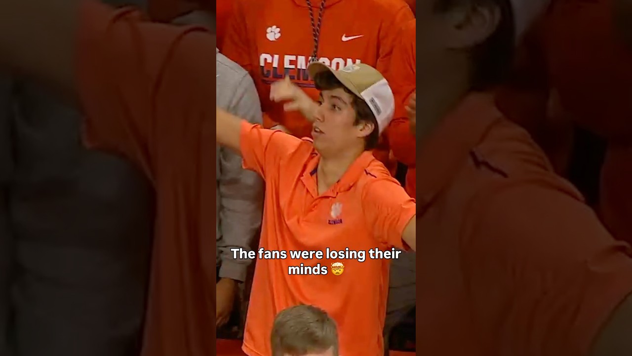 That was slammed 💪 #clemson #accbasketball #collegebasketball