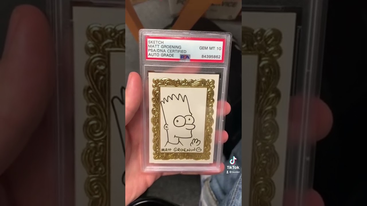 $20,000 Bart Simpson Redemption Card!!! 