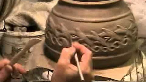 Verna Creating a Dolphin Pot