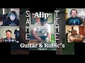 REACTION Alip_Ba_Ta Plays GUITAR & RUBIX CUBE Hey Tayo Main gitar sambil main rubik Musicians REACT