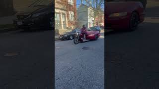 DIY Tricycle Merges Motorcycle and Car's Front Part