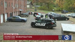 VIDEO: Police say Windsor Locks murder suspect is 'armed and dangerous'