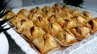 حلوة تاج الملك من ألذ المعسلات بلمسة مغربية | معسلات رمضان