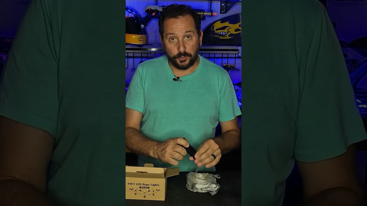 LED Rope Lights Review: Waterproof 16 Color RGB Remote Control Fairy String Lights for Outdoor Decor