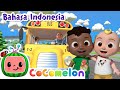 Roda-Roda Bis Ke Sekolah | CoComelon Indonesia | Lagu Anak | Nursery Rhymes indonesia