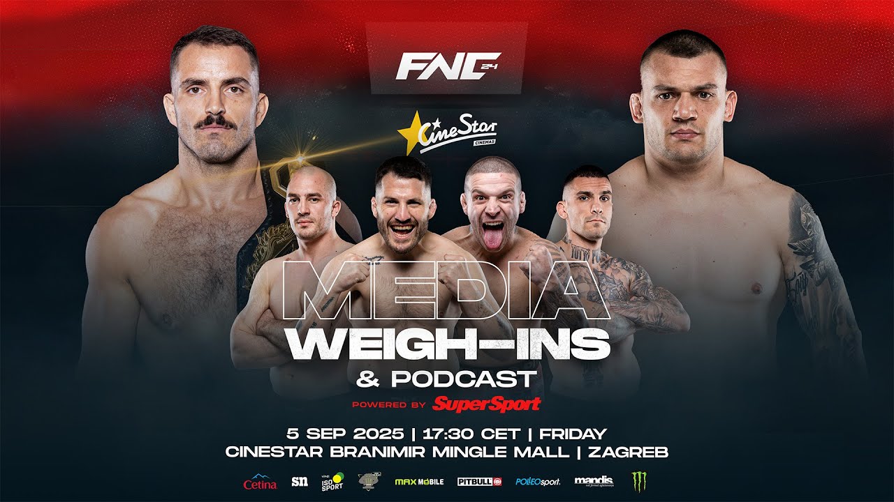 [LIVE] FNC 24 powered by Supersport | MEDIA WEIGH INS & PODCAST | Zagreb