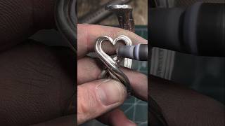 Heart bracelet crafted from a fork ✨️Vinted: tm_crafter