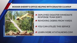Bossier Sheriff's Office offers cleanup post Beryl