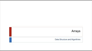6. Arrays in Data Structures | CSC211- Data Structures and Algorithms