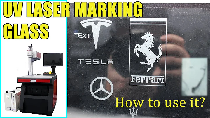 UV laser marking machine for glass engraving