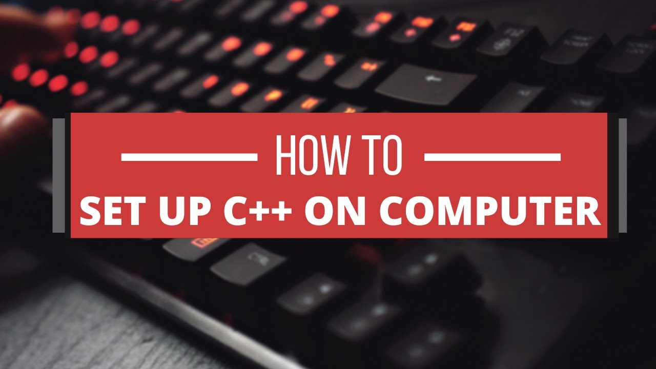 C++ set up - YouTube