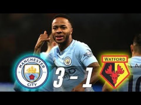 Manchester City vs Watford 3-1 | All Goals & Highlight HD | Premier League 02-01-2018
