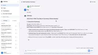 Turn a Full 1040 Into a Client-Ready Summary
