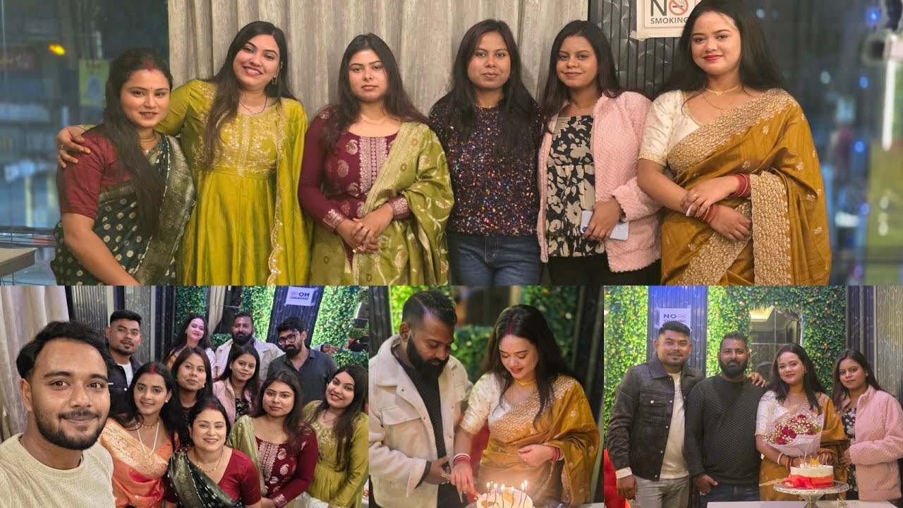 5th year anniversary celebration 🎊 🎉 ❤️।।অনেক adda golpo sathe জমিয়ে খাওয়া দাওয়া 😃🫰🌸