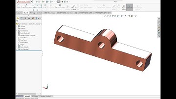 SOLIDWORKS 2020 BASIC TUTORIAL#1 BASIC 3D FIGURE RENDERING