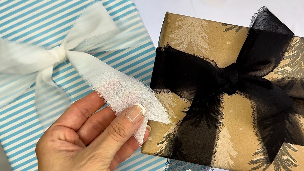 m me eme Milky chiffon ribbon set up
