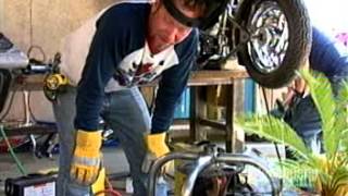 Stanley Ads-200 Double Glass Shelf Motorcycle House