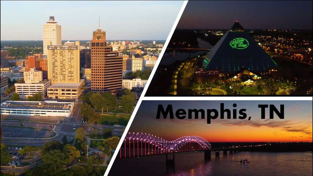 Memphis, Tennessee | Mississippi River | Bridge at Sunset | Pyramid - How Far Is Tunica From Memphis Tennessee