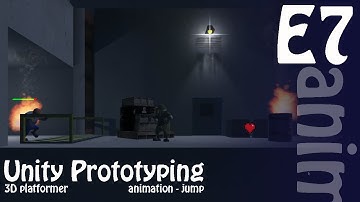 Making Your First Game: Unity 3D Zombie Shooter Platformer - Animated Jump