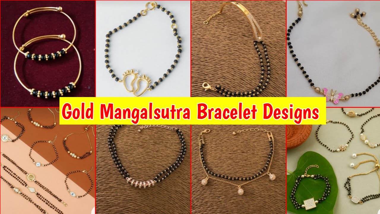 Blaze Asscher Cut Mangalsutra Bracelet | Boldiful