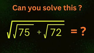 Famous Can you solve this ? | A Nice Square Root Problem  Net Worth