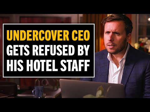 Rude Receptionist Refuses To Let This Young Man In!