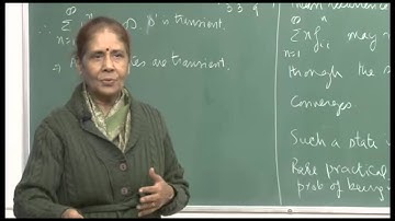 Mod-01 Lec-29 Random walk, periodic and null states.