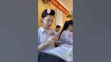 Ngồi bàn cuối cùng đám bạn thân chép bài thật nhanh kiểu #hocsinh #bạnthân #banbe