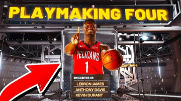 NBA 2K20 NEW RARE "PLAYMAKING FOUR" BUILD! BEST CENTER SPEEDBOOSTING BUILD! BEST JUMPSHOT!