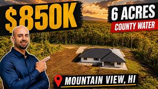 Brand-New Hawaii Home on 6 Acres for $850K!