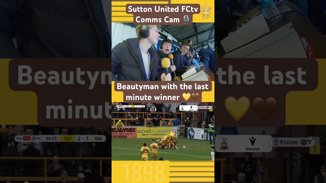 MATCH HIGHLIGHTS Sutton United 0 Millwall 3 18/07/23 PSF 