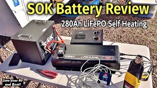 SOK 280Ah LiFePO4 Battery with SelfHeating Review  WellBuilt Battery for LowTemperature Use