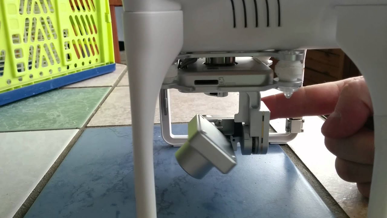 DJI Phantom 2 Vision Plus Gimbal Damage? - YouTube