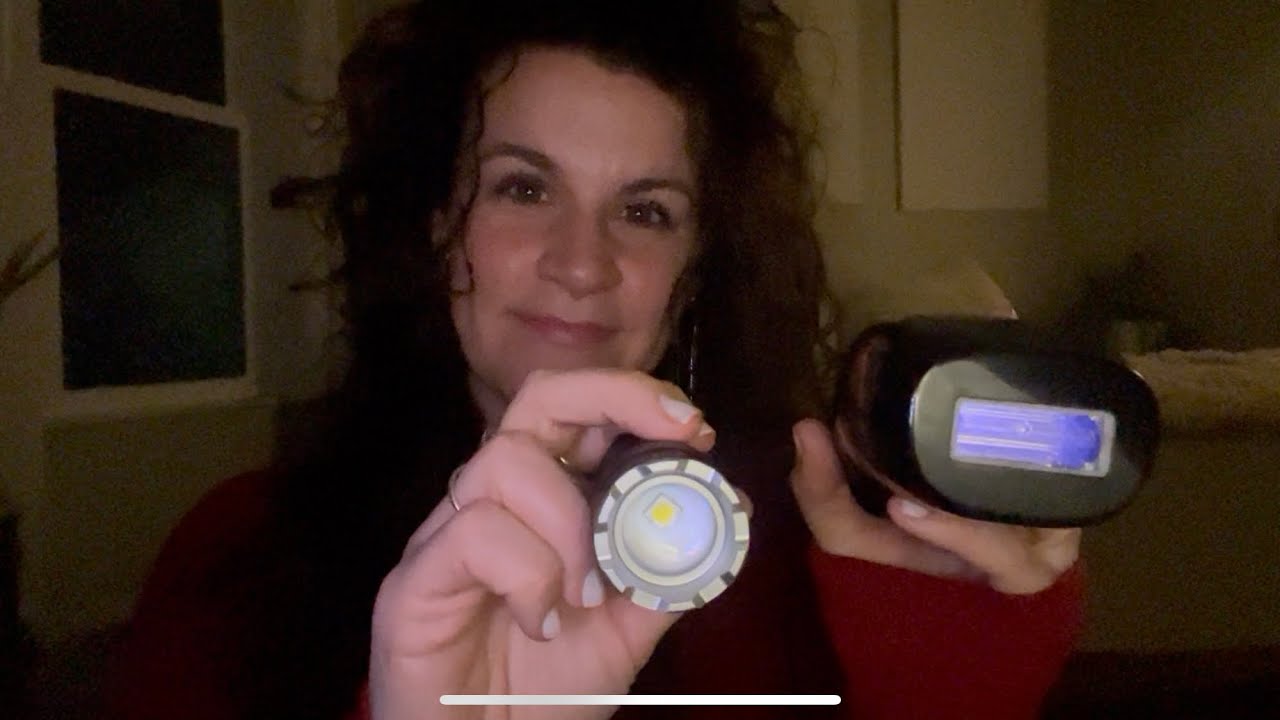 ASMR: Laser Hair Removal with Light Triggers (Up Close Lofi)