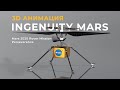 Вертолёт Mars Ingenuity - 3D Анимация