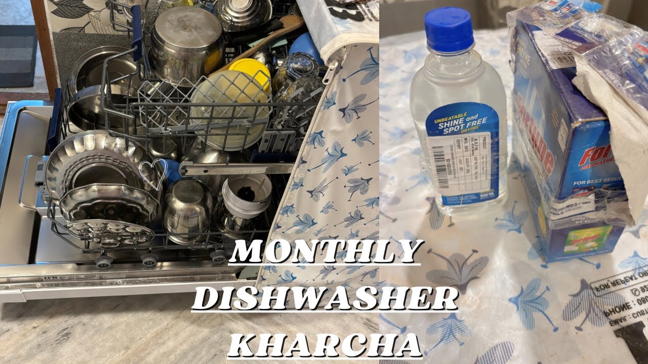 My Monthly Dishwasher Bill 💧💸 | Full Cost Breakdown | IFB vs Bosch Dishwasher| Dishwasher or Maid??