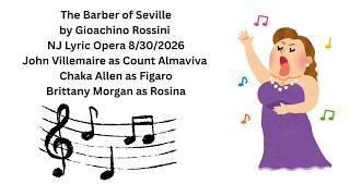 The Barber of Seville @NewJerseyLyricOpera  @zuluman0