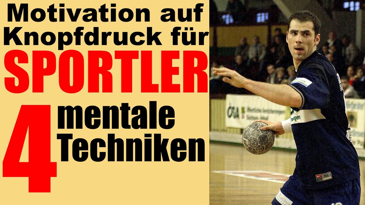 Motivation auf Knopfdruck für Profisportler - 4 Mentale Techniken mit denen du SOFORT im Flow bist