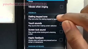 Samsung Galaxy S5 : How to enable dialling keypad tone (Android Phone)