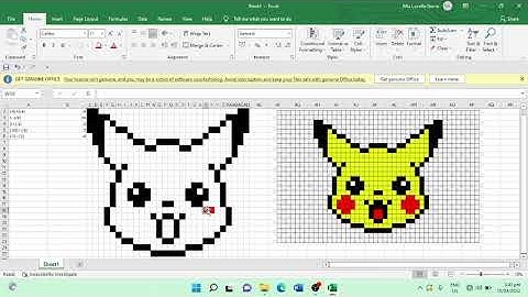 CREATING A PIXEL MATH USING MS EXCEL