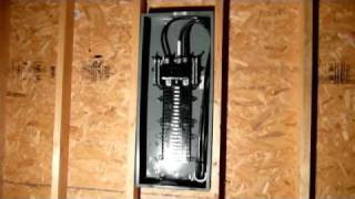 Electricity is coming to the garage at last! Some people (they know who they are) should be so proud of themselves. I