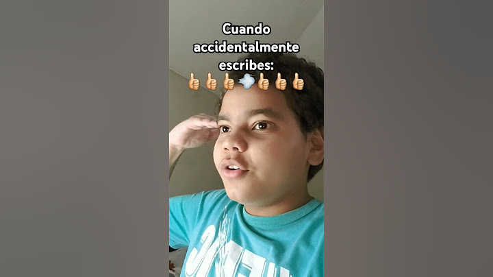 Cuando accidentalmente escribes:
