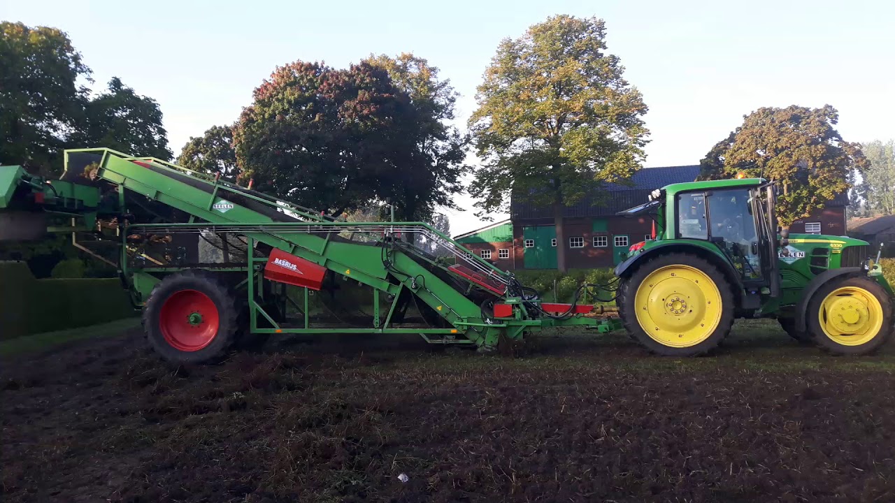 symphoricarpos op rooien door loonbedrijf Seelen