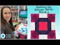 How to Quilt Rainbow BOM Block 9 - Quilt Maker Pro 20 With Joanna Marsh