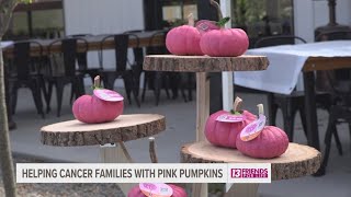 How pink pumpkins are helping breast cancer patients