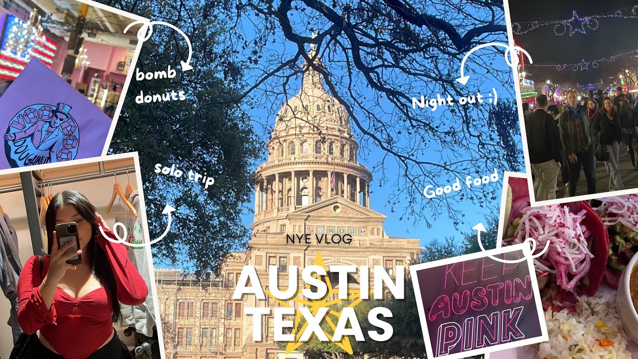 Solo trip to AUSTIN TX ⭐️🤠 / NYE VLOG