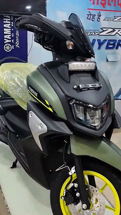 Short view killer look 🔥 Yamaha RayZR 125cc scooter cyber green #scooter #trending #2024 #yamaha