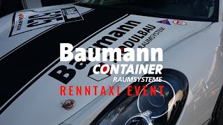 Renntaxi Events am Nürburgring | Baumann Container